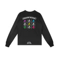 Multi Rainbow Foti Teeter Harris Black Long Sleeve Tee