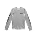 Scroll Label Waffle Thermal Long Sleeve Tee