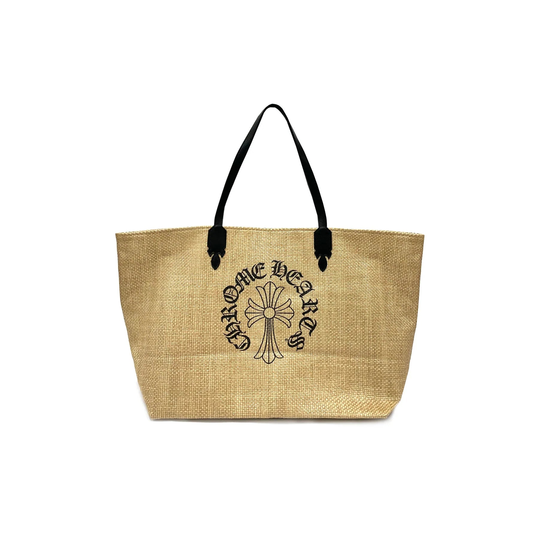 Straw Beige Cross Beach Bag